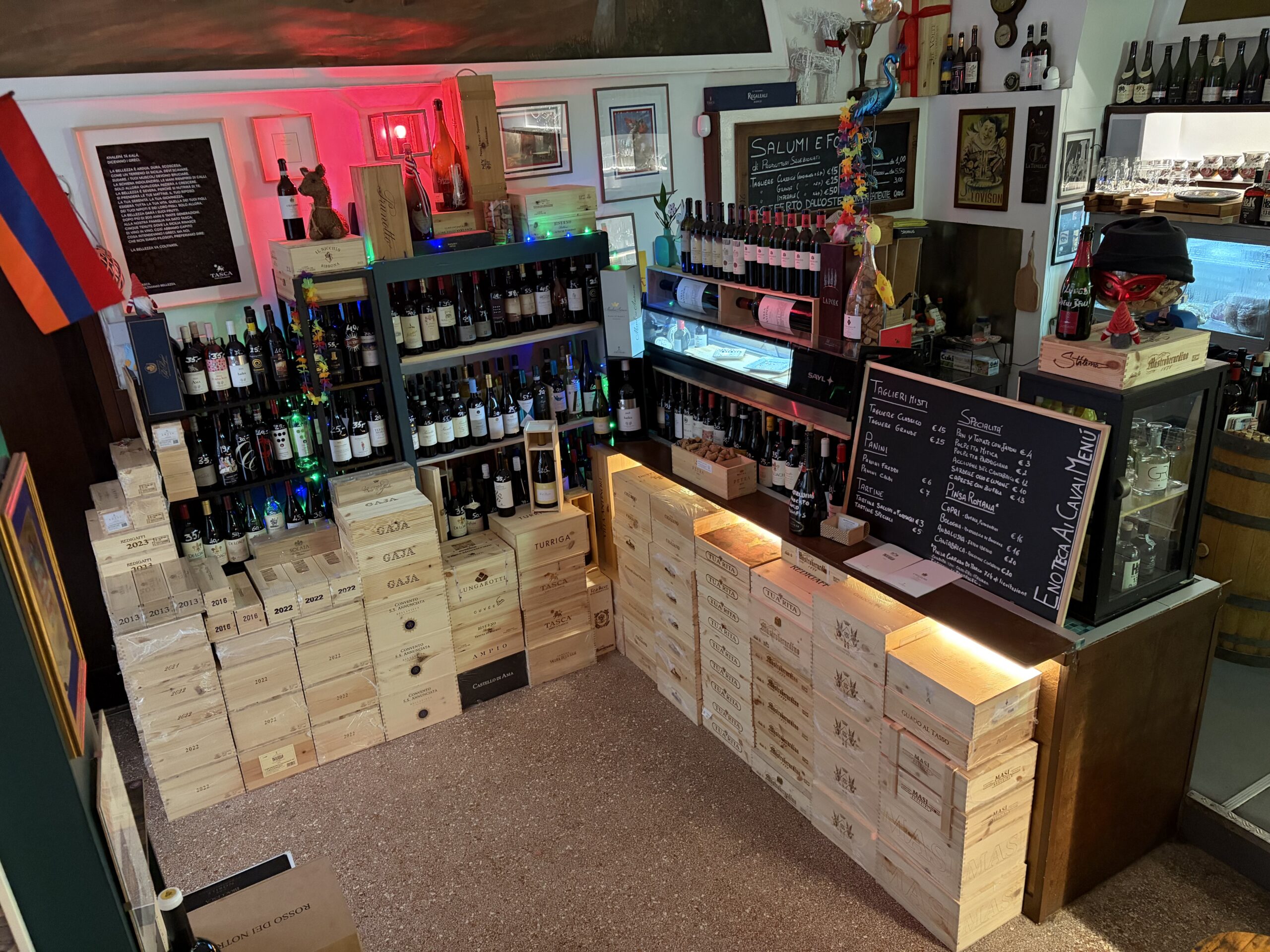 Selezione fine wine Ai Cavai